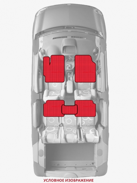 ЭВА коврики «Queen Lux» стандарт для Volkswagen Crafter